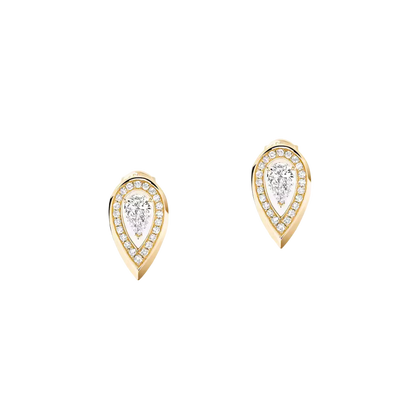 Fiery earrings 0.10ct