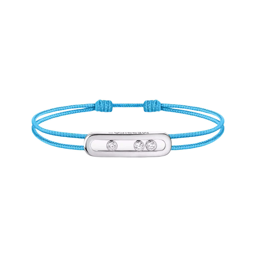 Messika Care(s) blue cord bracelet