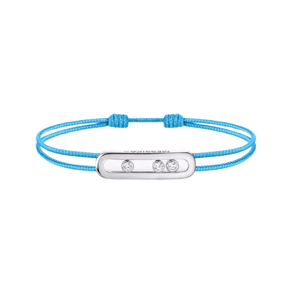 Messika Care(s) blue cord bracelet