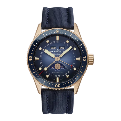 Fifty Fathoms Bathyscaphe Quantième Complet Phases de Lune