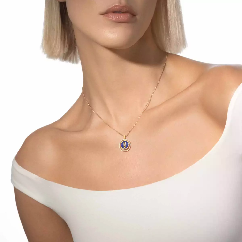 Lucky Move lapis lazuli necklace small