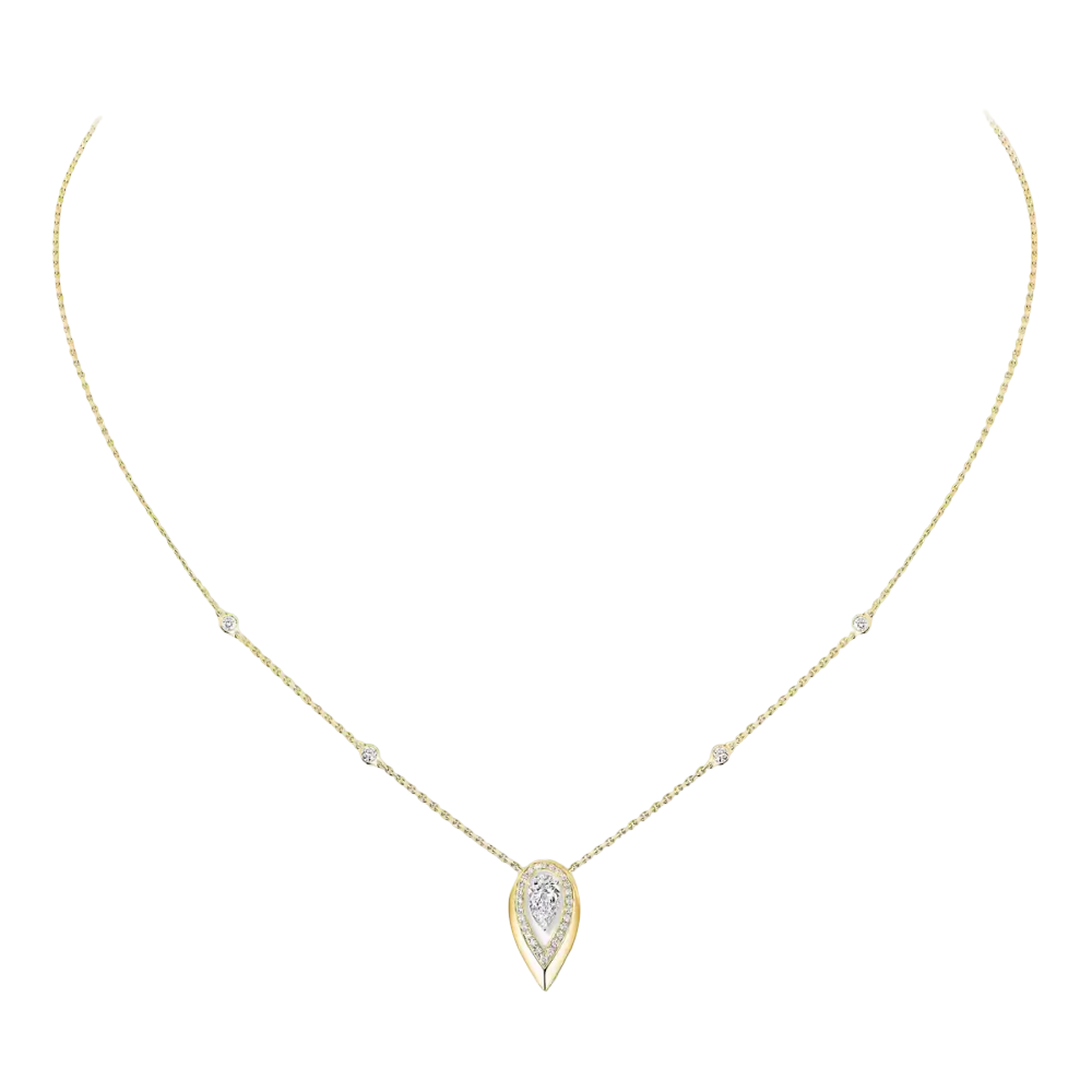 Fiery necklace 0.40ct