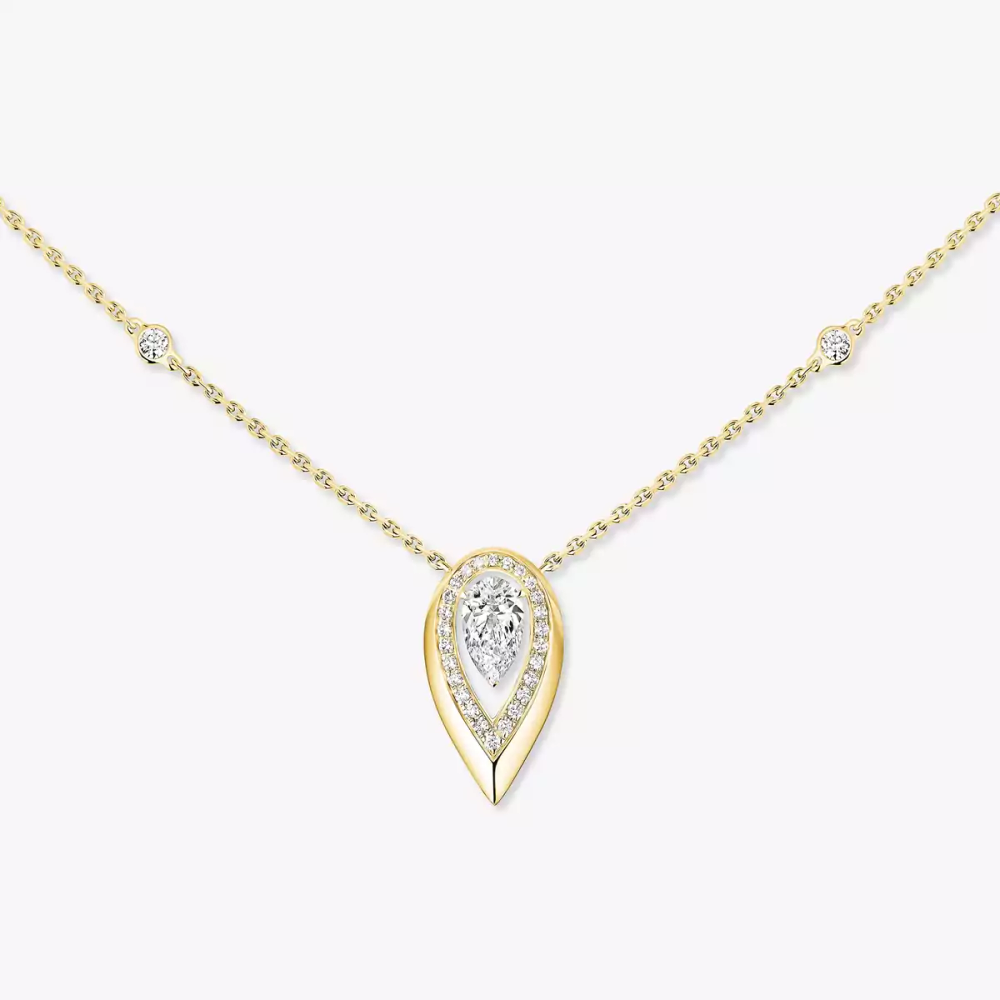 Fiery necklace 0.40ct