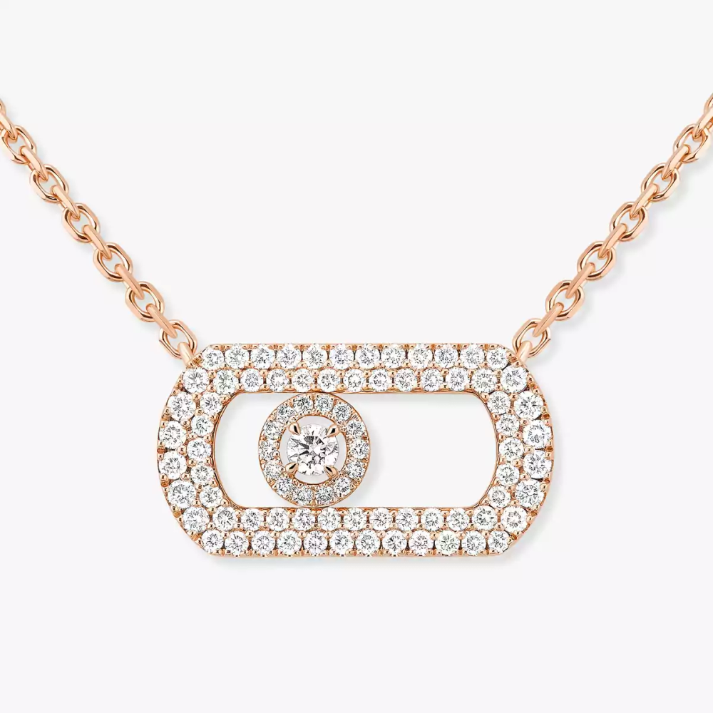 So Move pavé necklace