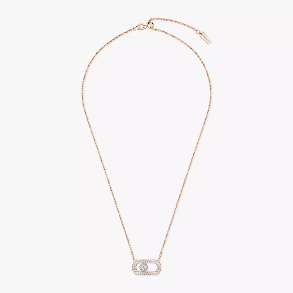So Move pavé necklace