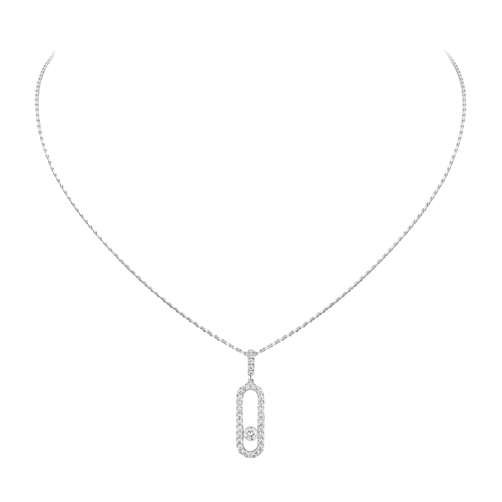 Move Uno pavé necklace large