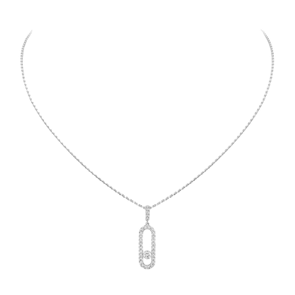 Move Uno pavé necklace large