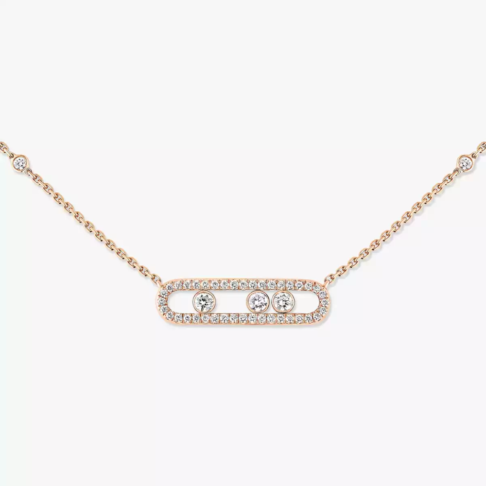 Baby Move pavé necklace