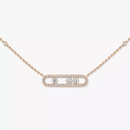 Baby Move pavé necklace