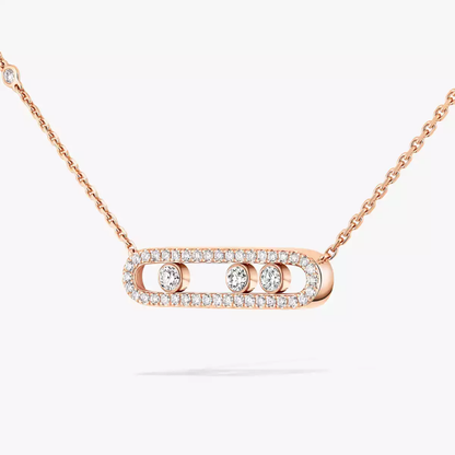 Baby Move pavé necklace
