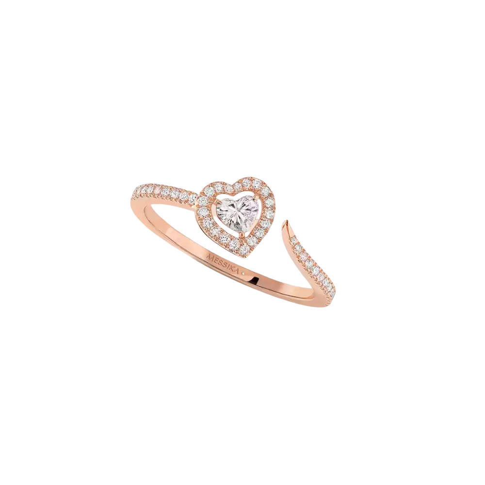 Joy 0.15ct Pink Gold Diamond Ring
