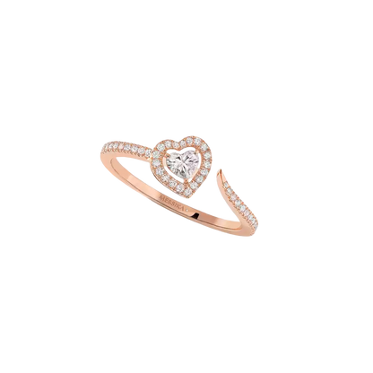 Joy 0.15ct Pink Gold Diamond Ring