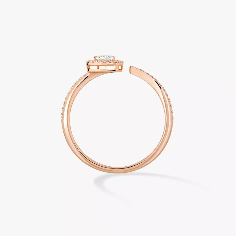 Joy 0.15ct Pink Gold Diamond Ring
