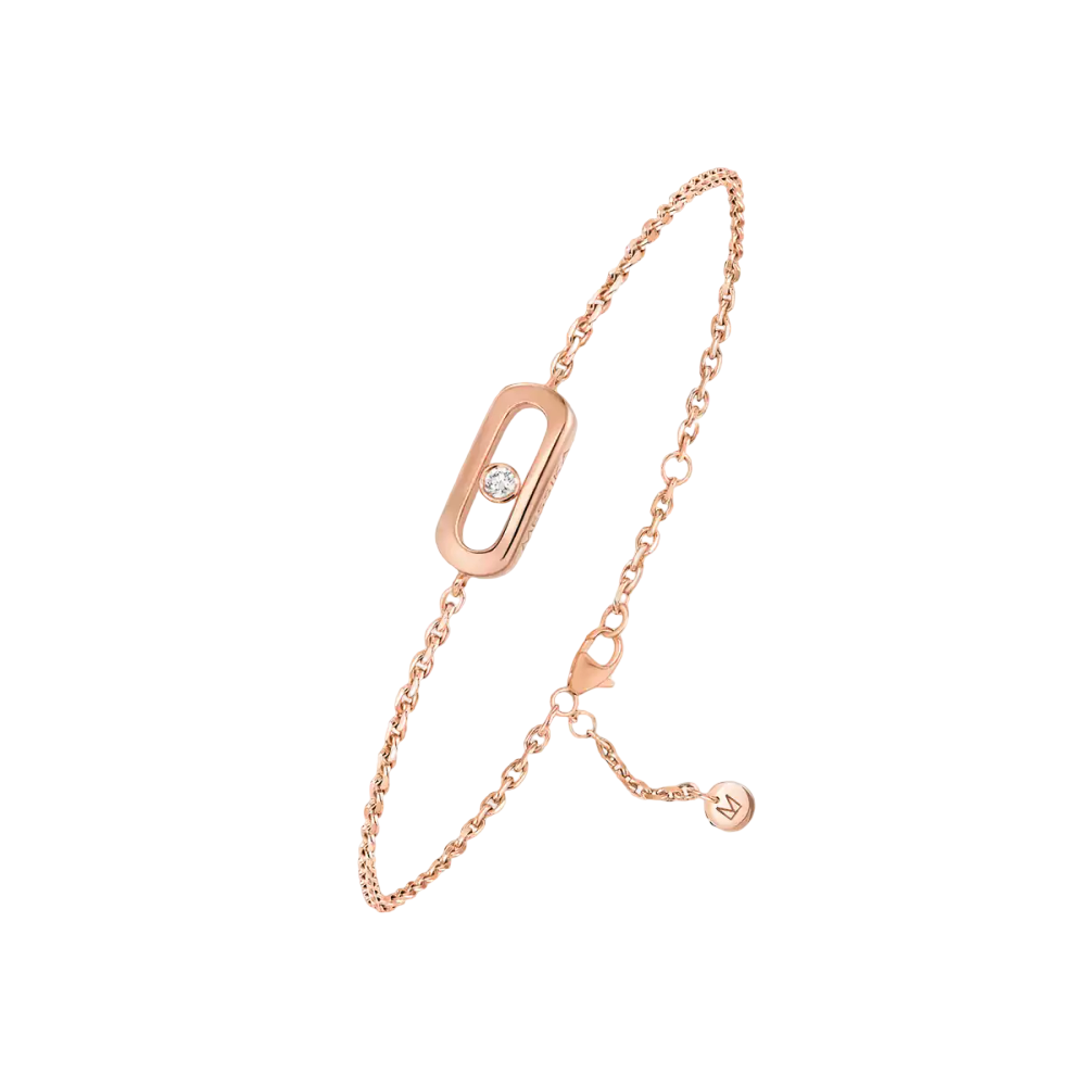Messika CARE(S) Children's Bracelet Pink Gold Diamond Bracelet