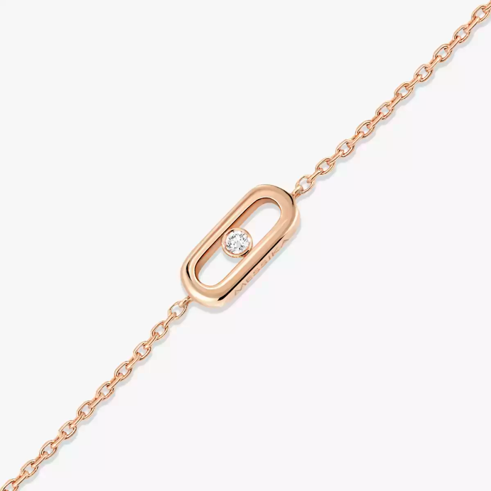 Messika CARE(S) Children's Bracelet Pink Gold Diamond Bracelet