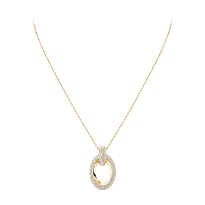 Groove pendant necklace