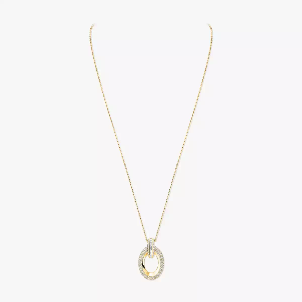 Groove pendant necklace