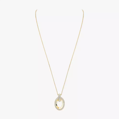 Groove pendant necklace