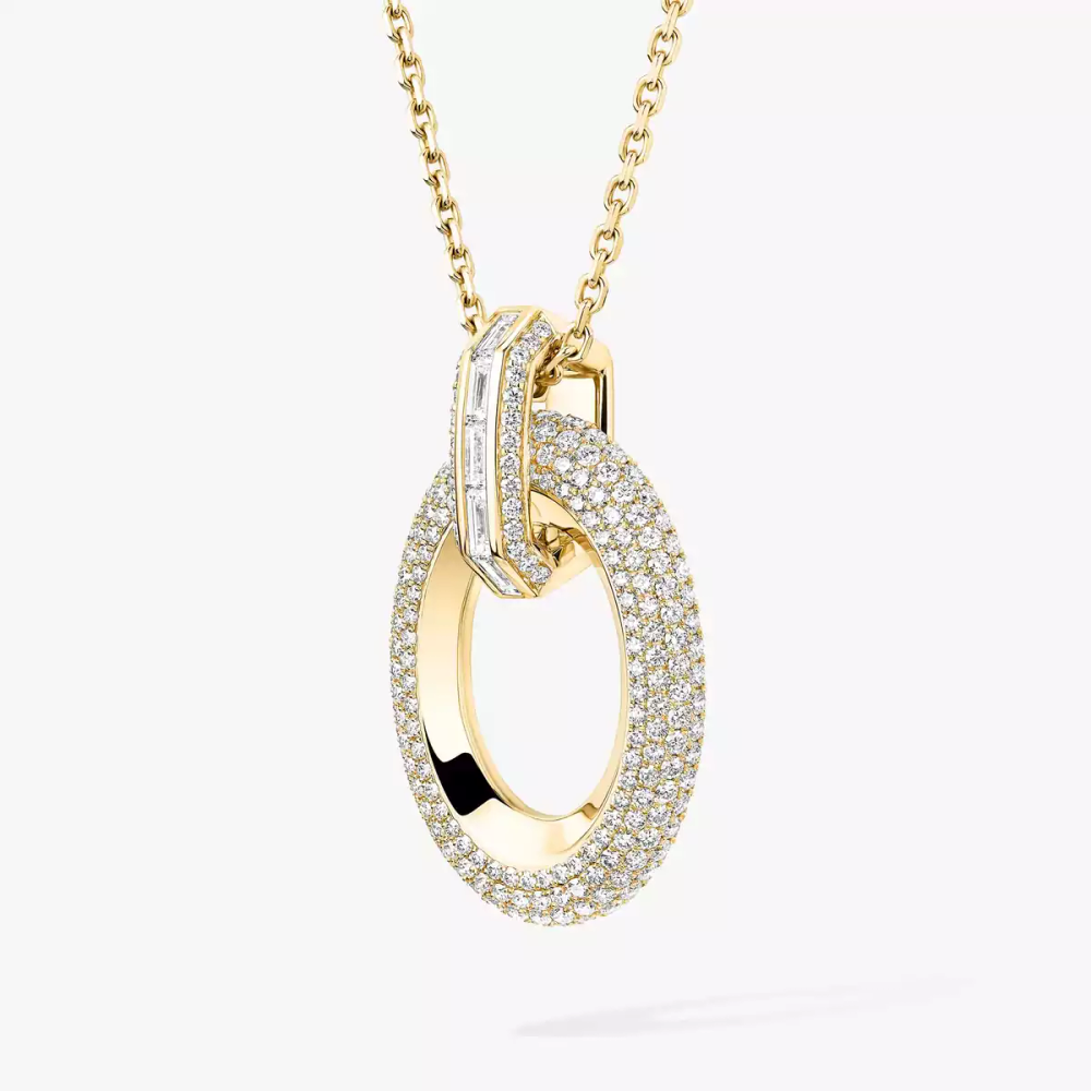 Groove pendant necklace