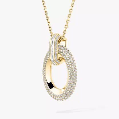 Groove pendant necklace