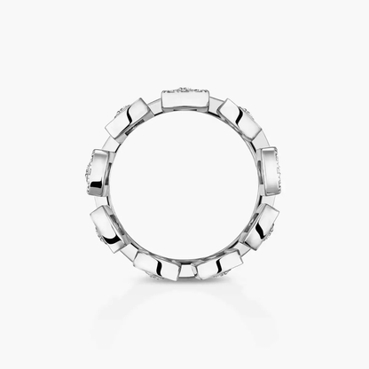 Move Iconica Bague Diamant Or Blanc