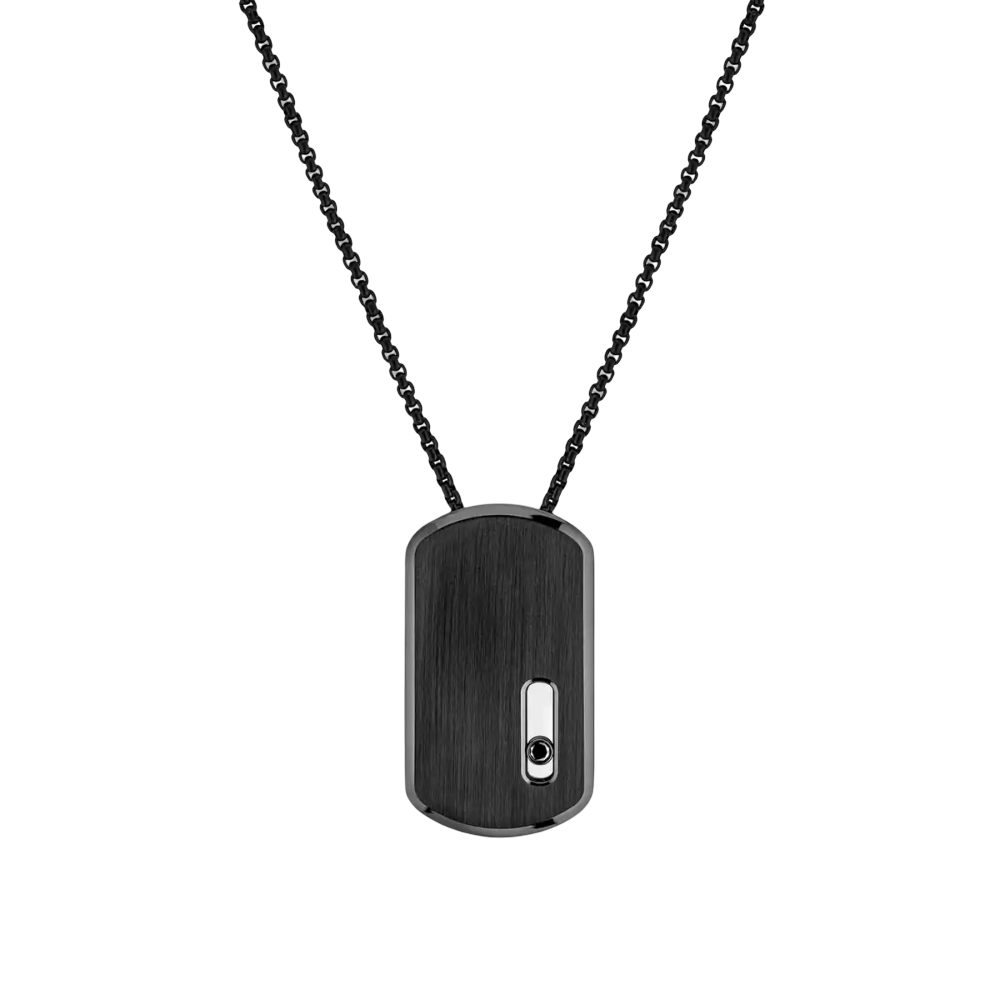 Move Titanium pendant necklace large