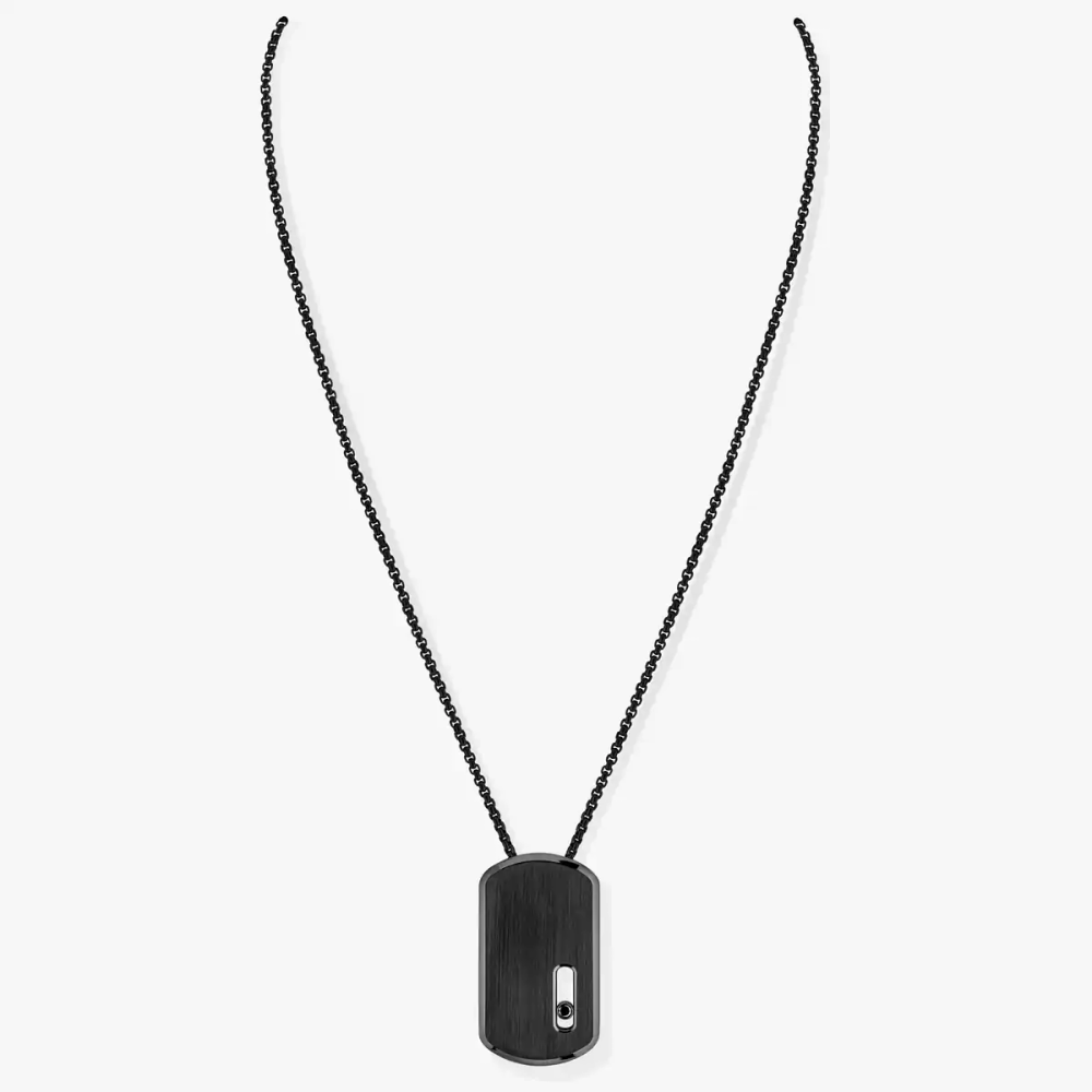 Move Titanium pendant necklace large