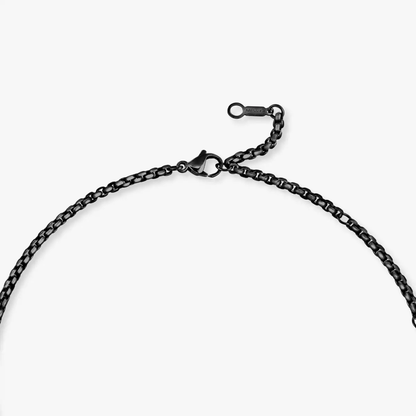 Move Titanium black pendant necklace