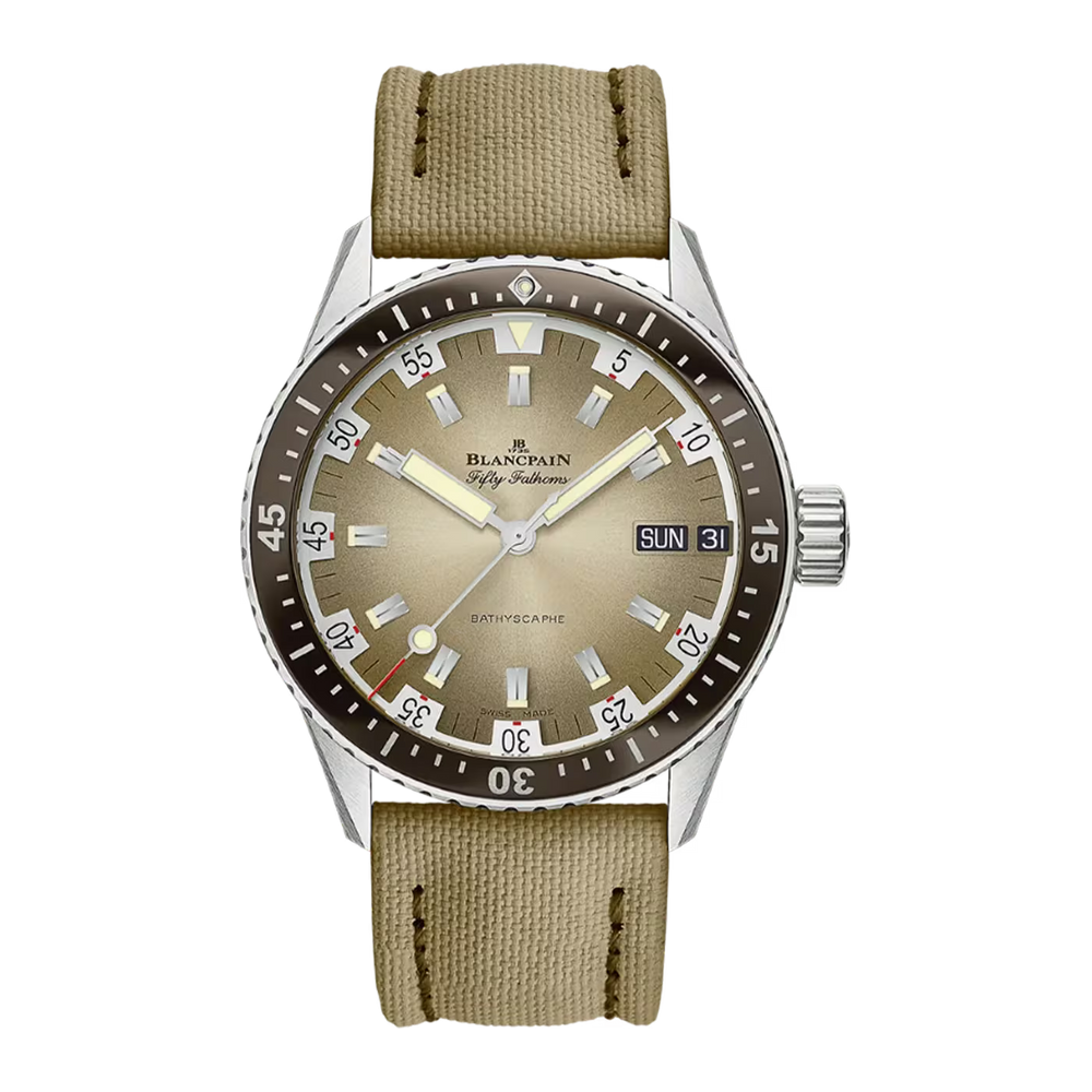 Fifty Fathoms Bathyscaphe Day Date Desert Edition