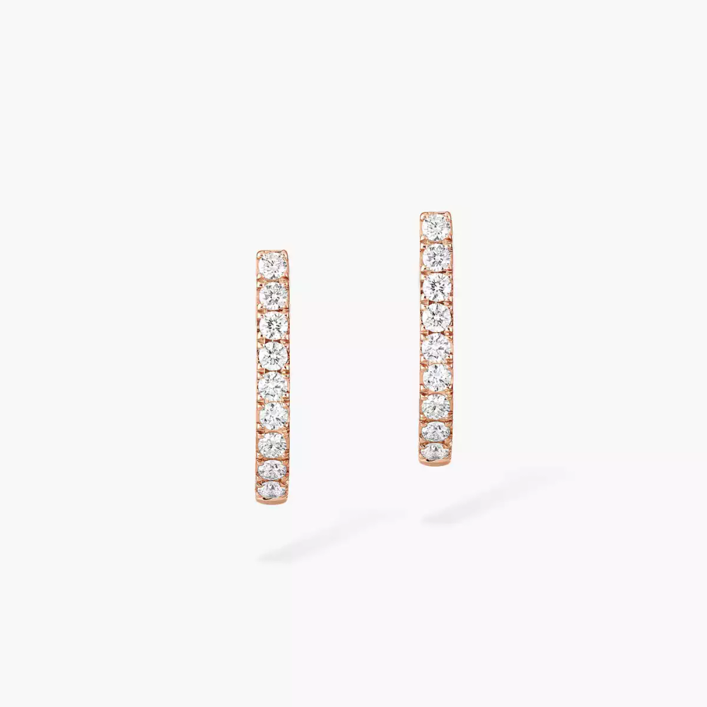 Gatsby hoop earrings small