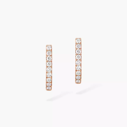 Gatsby hoop earrings small