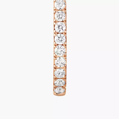 Gatsby hoop earrings small