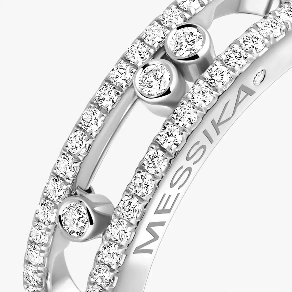 Baby Move pavé ring