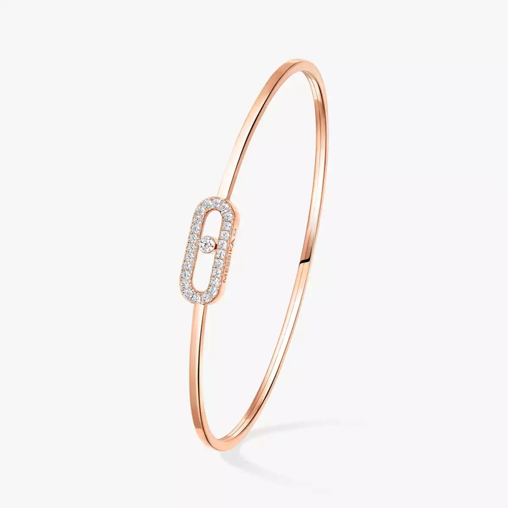 Move Uno Flex Armreif Mit Diamanten ausgefasst