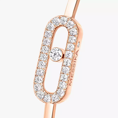 Move Uno Flex Armreif Mit Diamanten ausgefasst