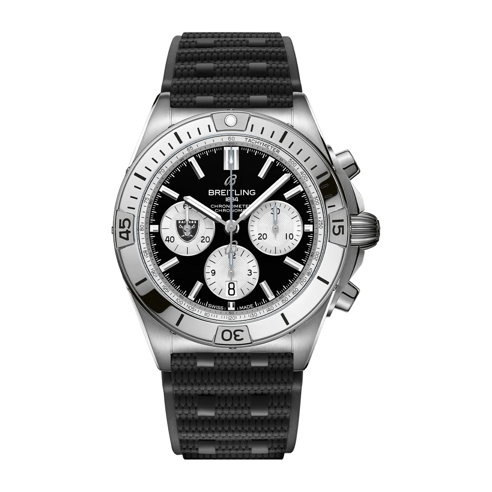 Chronomat B01 42 NFL Las Vegas Raiders Edition