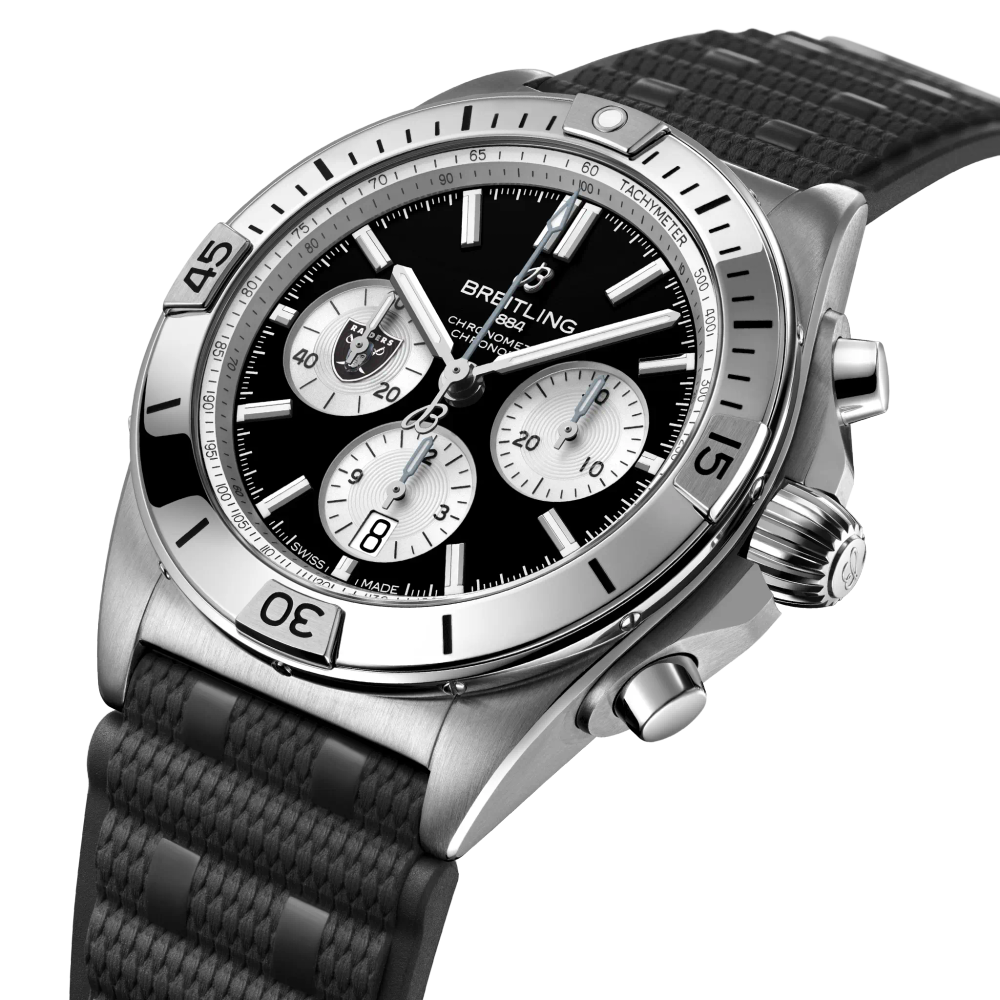 Chronomat B01 42 NFL Las Vegas Raiders Edition