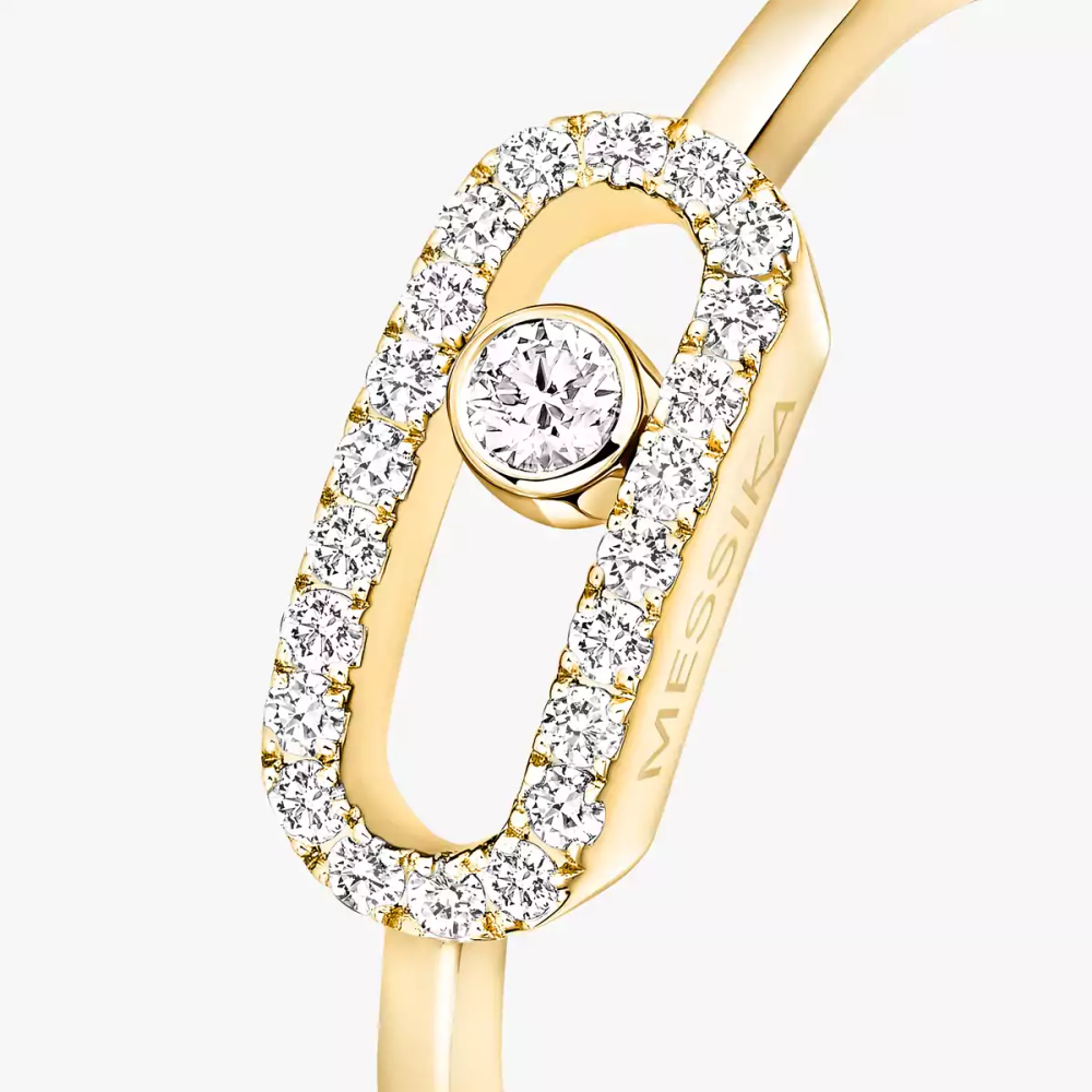 Move Uno Yellow Gold Diamond Ring