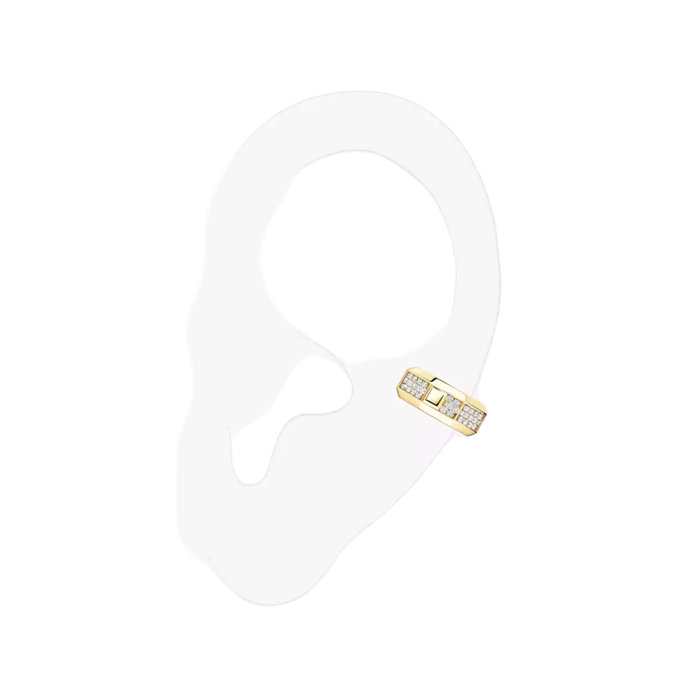 Moderniste single middle clip earring