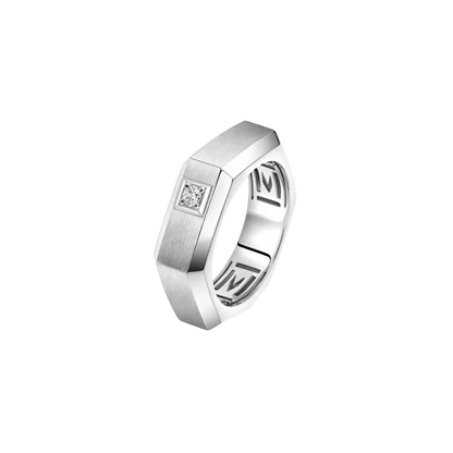 Moderniste brushed ring medium