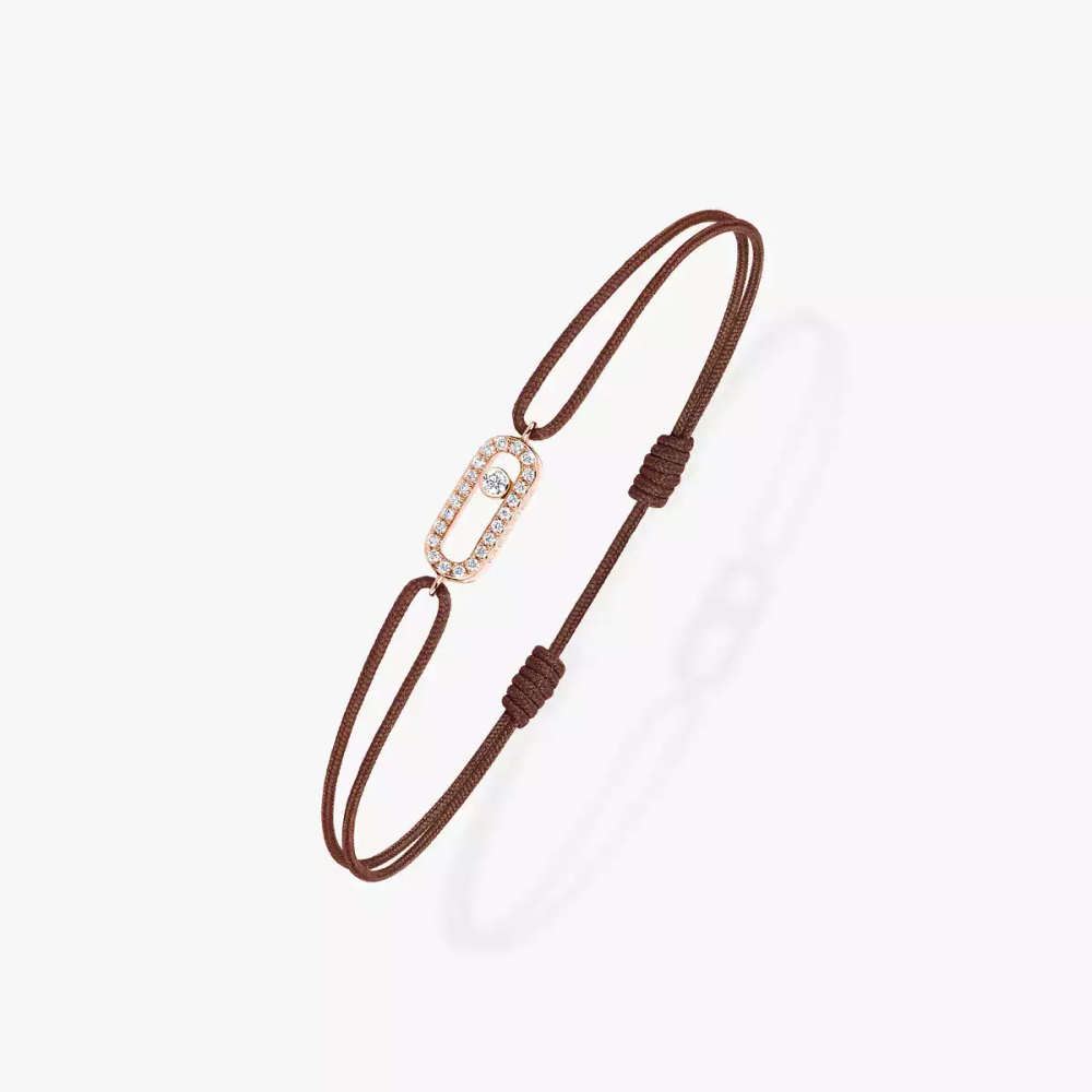 Move Uno chocolate cord bracelet