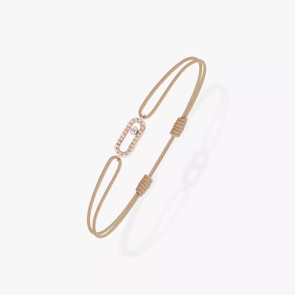 Move Uno beige cord bracelet