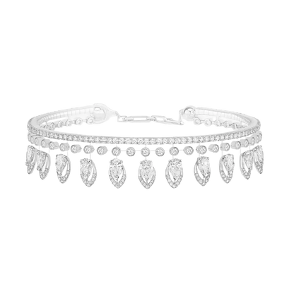 Bracelet skinny Desert Bloom Bracelet Diamant Or Blanc