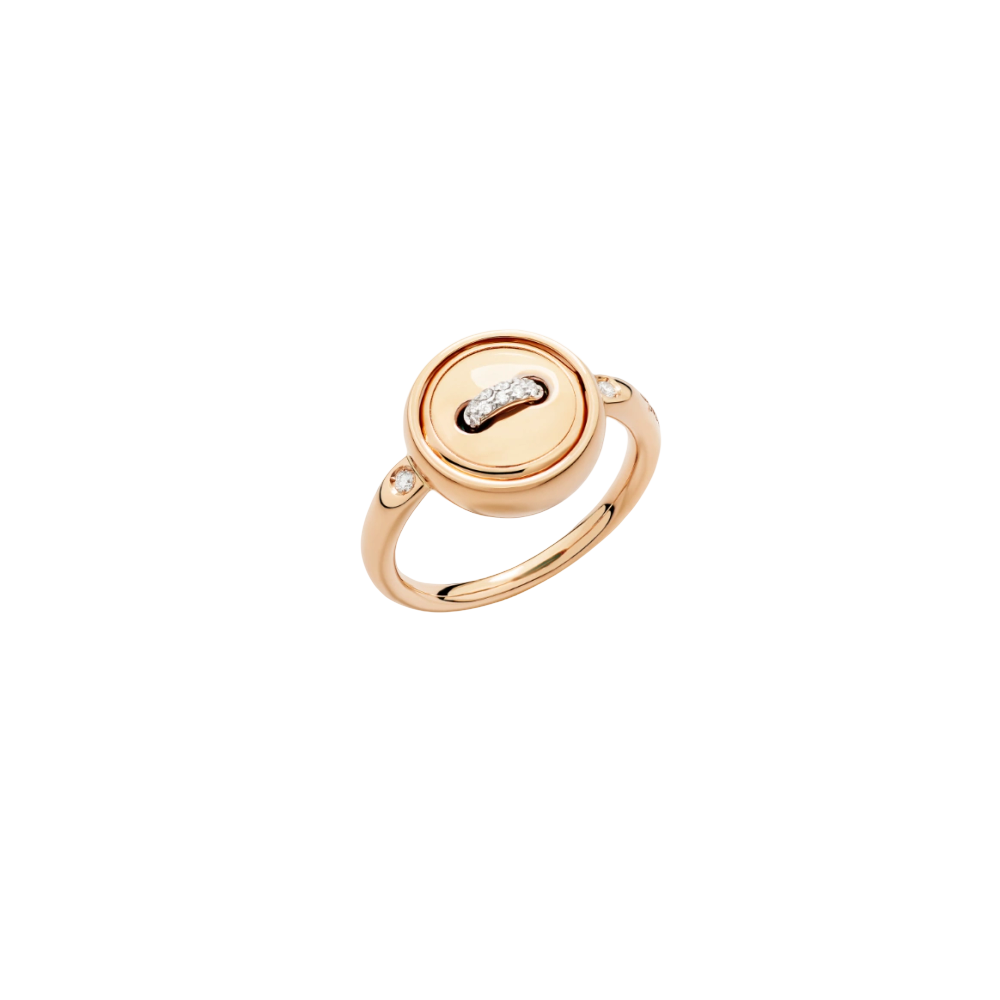 Bague Réversible Pom Pom Dot