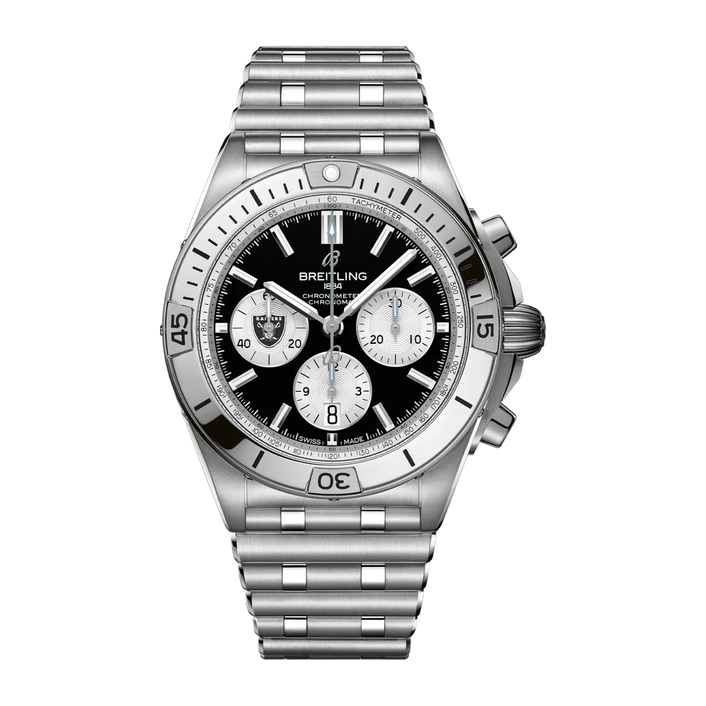 Chronomat B01 42 NFL Las Vegas Raiders Edition