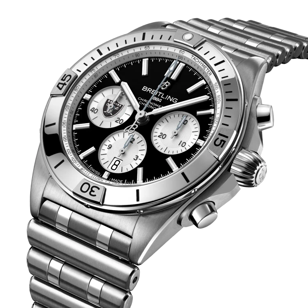 Chronomat B01 42 NFL Las Vegas Raiders Edition