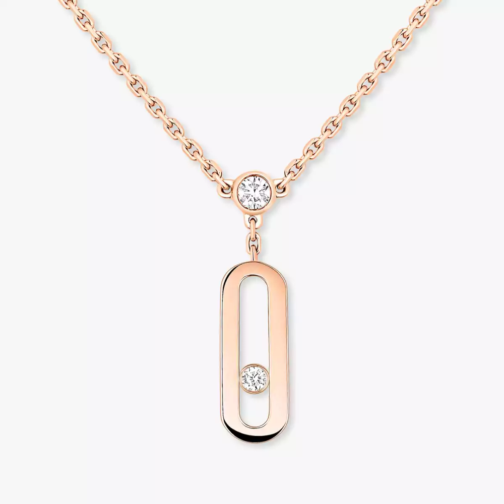 Move Uno two-row necklace