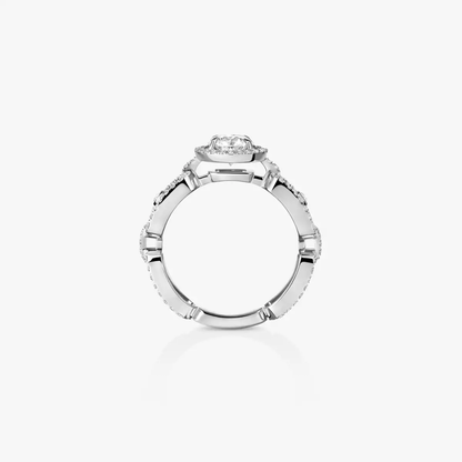 Solitaire Move Link 0,70ct Bague Diamant Or Blanc