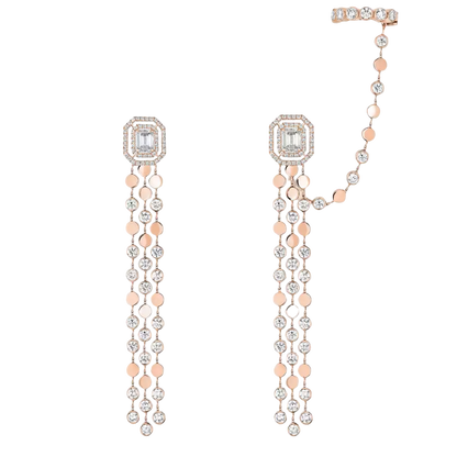 D-Vibes multi-row earrings