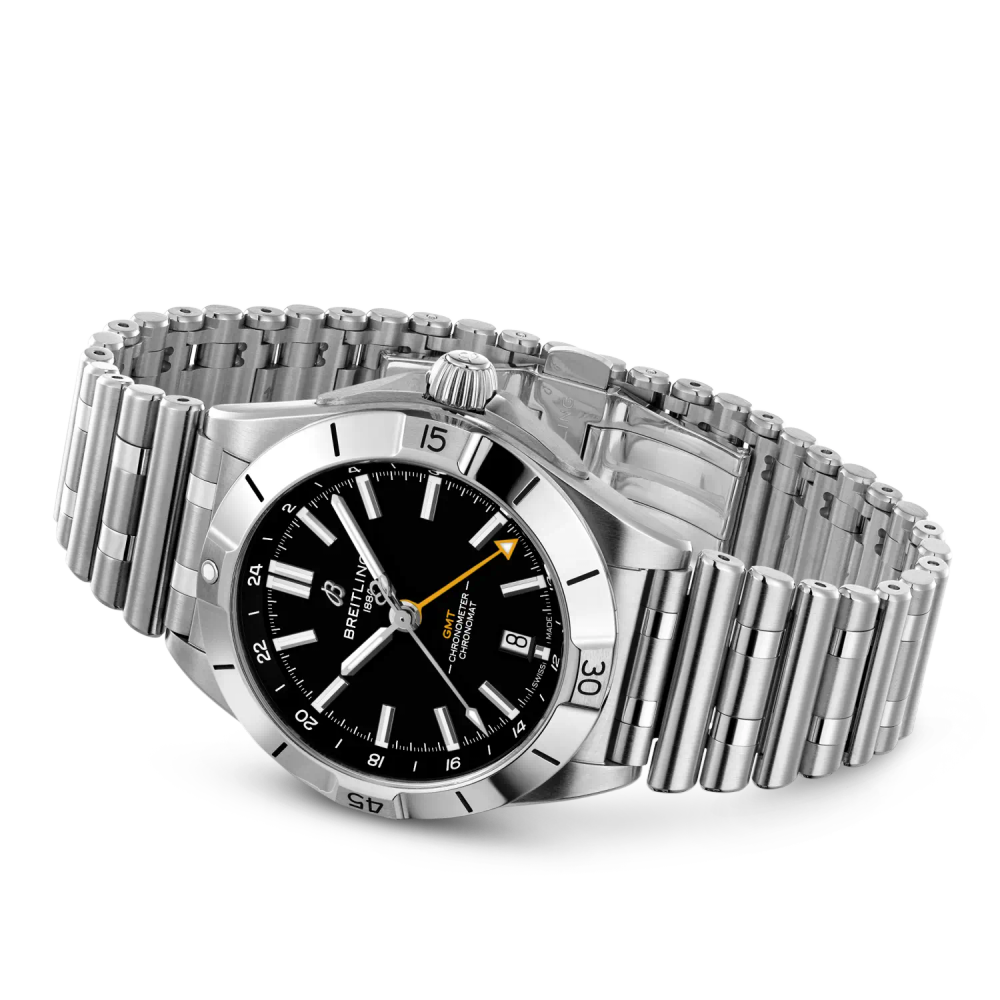 Chronomat Automatic GMT 40 NFL Pittsburgh Steelers Edition